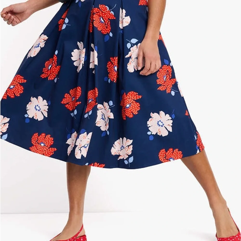 Kate Spade NWT Floral Sleeveless Dress - Picture 2 of 10